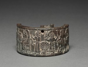 Banquet Pyxis, 800-750 BC by Neo Hittite
