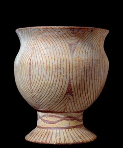 Neolithic era: ceramic vase. From Thailand