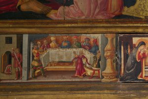 Coronation of the Virgin (detail) by Neri di Bicci