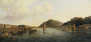 View of Budapest by Leopold Blonder