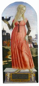 Claudia Quinta, c. 1490-1495 by Neroccio de Landi