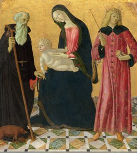 Madonna and Child with Saint Anthony Abbot and Saint Sigismund