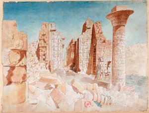 Karnak, Egypt, 19th Century by Nestor l