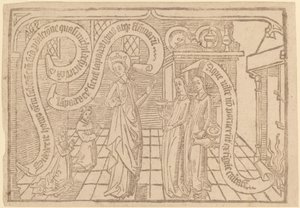 Page from "Canticum Canticorum": 2nd Edition by Netherlandish 15th Century