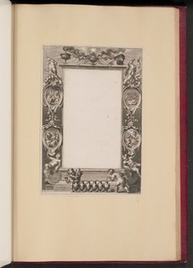 Border Illustration with Scenes from the Life of Christ and Putti Pouring Wine by Netherlandish 17th Century