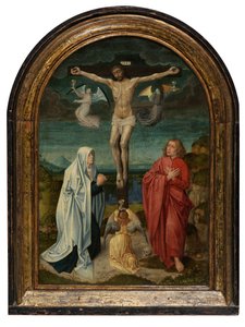 Calvary: Christ on the Cross Between the Holy Virgin and Saint John