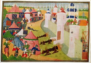 Assault on the pirate stronghold in North Africa (Mahedia) from 