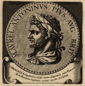Portrait of Roman Emperor Caracalla