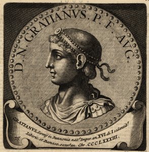 Portrait of Roman Emperor Gratian by Netherlandish School