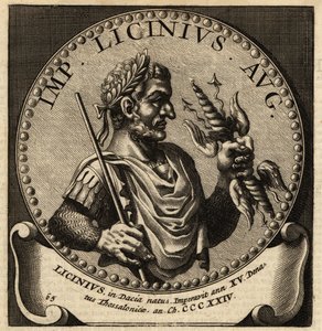 Portrait of Roman Emperor Licinius by Netherlandish School