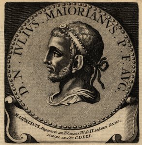 Portrait of Roman Emperor Majorian