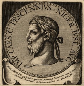 Portrait of Roman Emperor Pescennius Niger