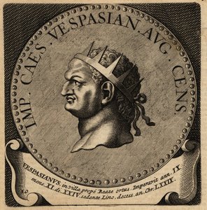Portrait of Roman Emperor Vespasian by Netherlandish School