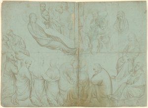 The Death of the Virgin, c. 1390 by Netherlandish School