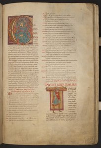 The Stavelot Bible, Add MS 28107, f.102r by Netherlandish School