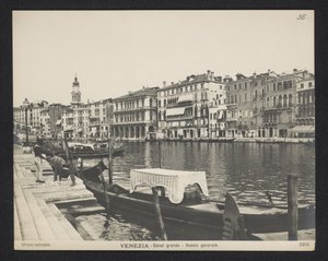 View of the Grand Canal in Venice
