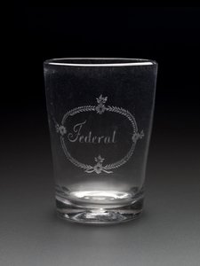 Tumbler, c. 1788-1795 by New Bremen Glass Manufactory