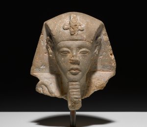 Head from a Shabti of Akhensten
