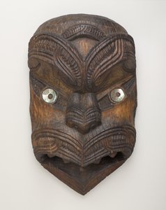 Gable Mask (Koruru) from Gisborne, North Island