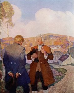 Illustration for Kidnapped by Robert Louis Stevenson