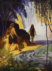Illustration for Westward Ho! by Charles Kingsley
