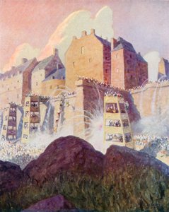 The Battle of Stirling Castle by Newell Convers (after) Wyeth