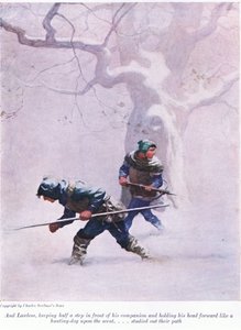 And Lawless Keeping Half a Step in Front of His Companion and Holding His Head Forward Like a Hunting Dog Upon the Scent - Studied Out His Path