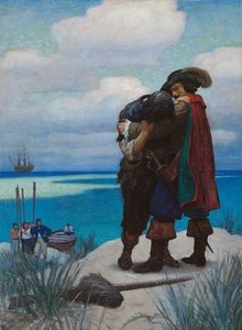 At First, for Some Time, I Was Not Able to Answer Him One Word; But as He Had Taken Me in His Arms, I Held Fast by Him, or I Should Have Fallen to the Ground by Newell Convers Wyeth
