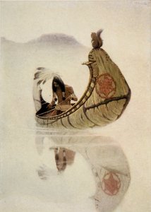 Frontispiece from The Song of Hiawatha by Henry Wadsworth Longfellow