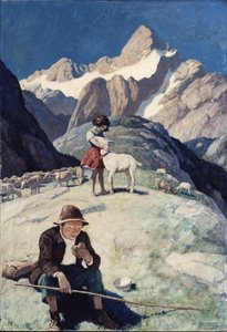 Heidi, 1940 by Newell Convers Wyeth