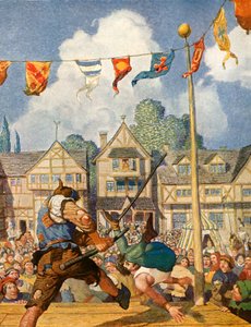 Little John Defeats Eric of Lincoln