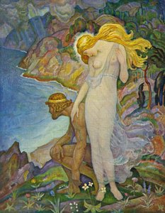 Odysseus and Calypso by Newell Convers Wyeth