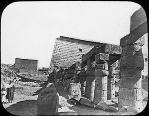 Great Temple, Luxor, Egypt, c1890