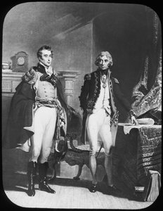 The Army and Navy, Wellington and Nelson, c1805