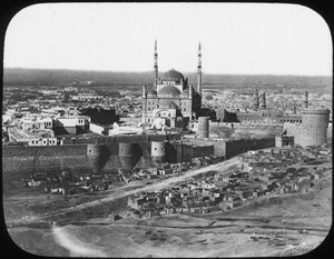 The Saladin Citadel of Cairo, Egypt, c1890