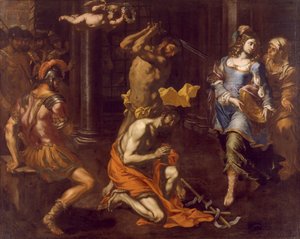 The beheading of Saint John Baptist by Niccolo de Simone
