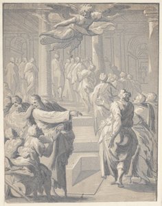 Christ healing the paralytic by Niccolo Vicentino