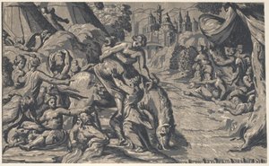 The Escape of Cloelia by Niccolo Vicentino