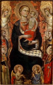Madonna with Child, Saints and Angels