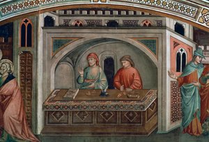 Two bankers (detail)