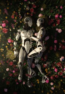 Android Garden Romance by Nicebleed