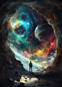 Cosmic Cave Discovery