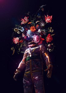 Cosmic Garden Astronaut