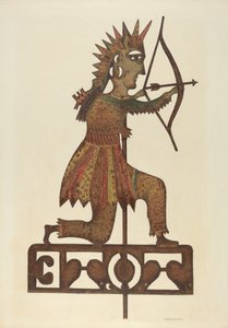 Indian Weather Vane by Nicholas Amantea