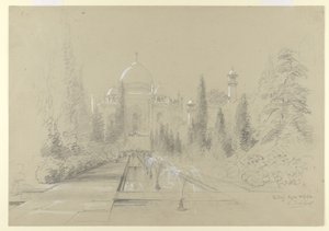 The Taj Mahal, Agra, 24th January 1870