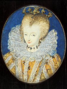 A Lady Traditionally Identified as Elizabeth I when Princess by Nicholas Hilliard