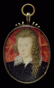 Henry Wriothesley, 3rd Earl of Southampton (1573-1624), c.1594 by Nicholas Hilliard