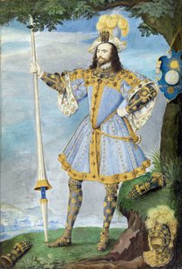 Portrait of George Clifford, Third Earl of Cumberland (1558-1605), Navigator