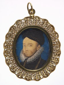Portrait of a Man, 1590s by Nicholas Hilliard