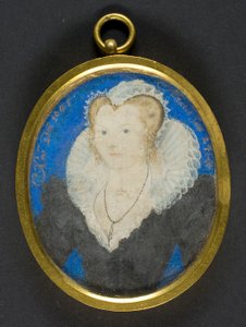 Portrait of an English Lady by Nicholas Hilliard
